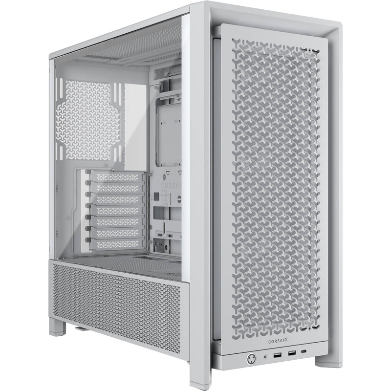 CORSAIR FRAME 4000D RS Mid-Tower E-ATX Desktop Case (White)