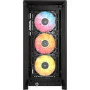 CORSAIR FRAME 4000D RS ARGB Mid-Tower E-ATX Desktop Case (Black)