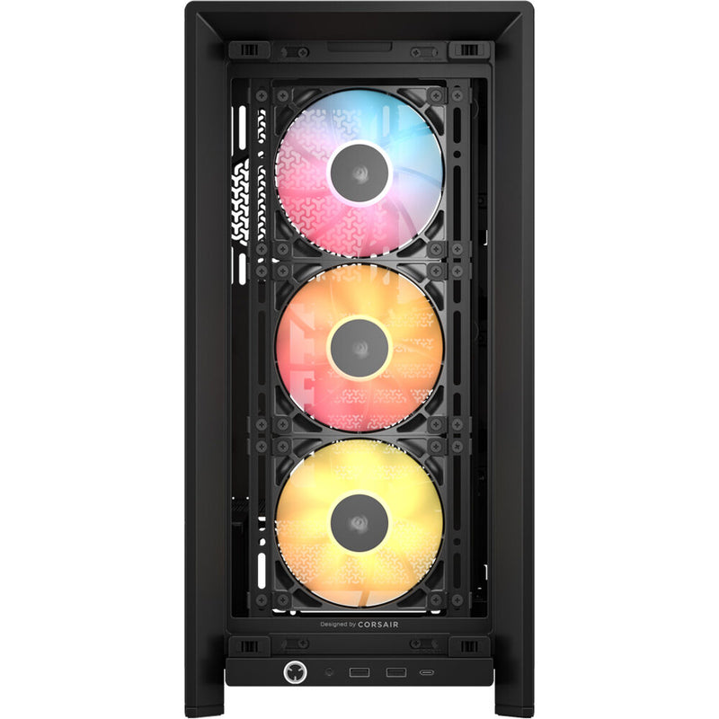 CORSAIR FRAME 4000D RS ARGB Mid-Tower E-ATX Desktop Case (Black)