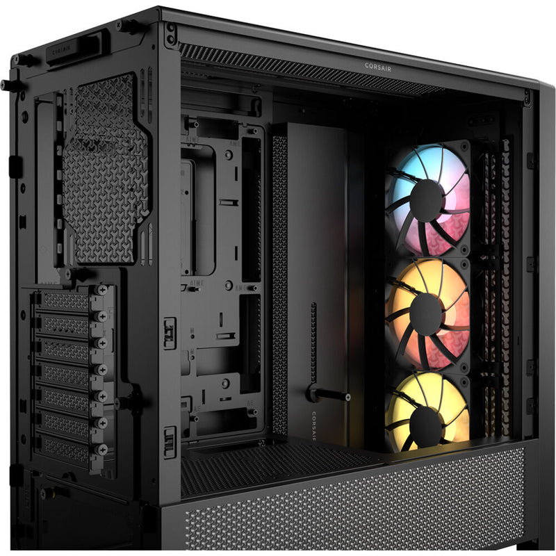 CORSAIR FRAME 4000D RS ARGB Mid-Tower E-ATX Desktop Case (Black)