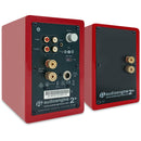 Audioengine A2+ Next Gen Wireless Bluetooth Speaker System (Hi-Gloss Red, Pair)
