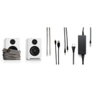 Audioengine A2+ Next Gen Wireless Bluetooth Speaker System (Hi-Gloss Piano White, Pair)