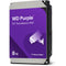 WD 8TB Purple 5640 rpm SATA III 3.5" Internal Surveillance HDD (Retail)