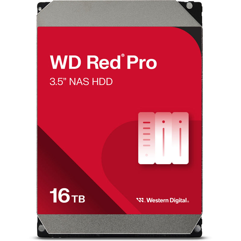 WD 16TB Red Pro 7200 rpm SATA III 3.5" Internal NAS HDD
