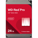 WD 24TB Red Pro 7200 rpm SATA III 3.5" Internal NAS HDD (2-Pack)