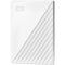 WD 6TB My Passport USB 3.2 Gen 1 External Hard Drive (White)