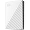 WD 6TB My Passport USB 3.2 Gen 1 External Hard Drive (White)