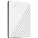 WD 6TB My Passport USB 3.2 Gen 1 External Hard Drive (White)