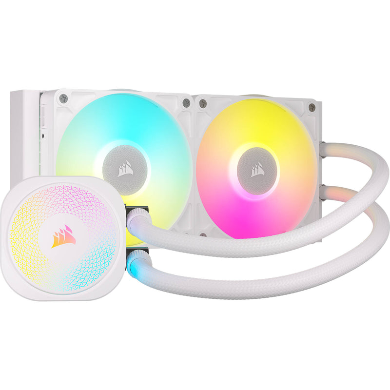 CORSAIR iCUE LINK TITAN RX RGB 240mm AIO Liquid CPU Cooler (White)