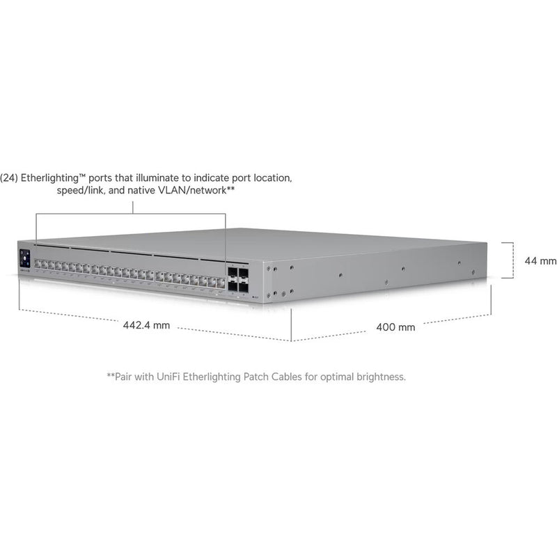 Ubiquiti Networks Pro HD 24-Port 2.5G / 10G PoE++ Managed Network Switch