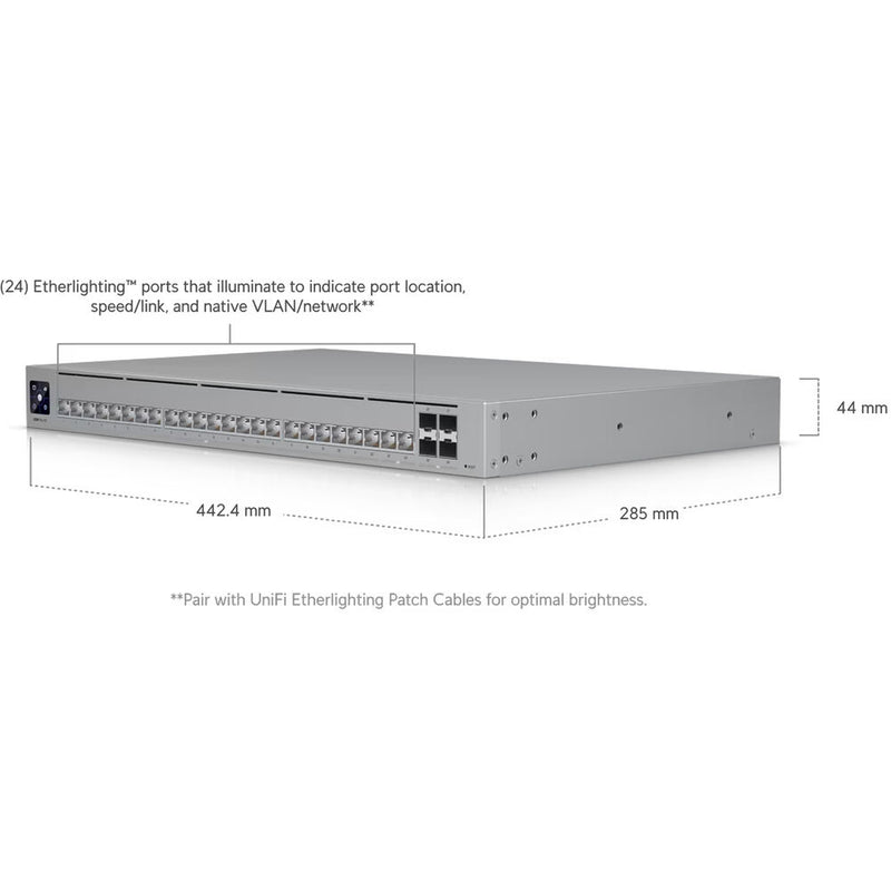 Ubiquiti Networks Pro HD 24-Port 2.5G / 10G Managed Network Switch