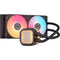 CORSAIR iCUE LINK TITAN RX LCD 240mm AIO Liquid CPU Cooler (Black)