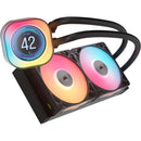 CORSAIR iCUE LINK TITAN RX LCD 240mm AIO Liquid CPU Cooler (Black)