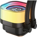 CORSAIR iCUE LINK TITAN RX LCD 240mm AIO Liquid CPU Cooler (Black)