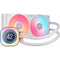CORSAIR iCUE LINK TITAN RX LCD 240mm AIO Liquid CPU Cooler (White)