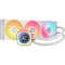 CORSAIR iCUE LINK TITAN RX LCD 360mm AIO Liquid CPU Cooler (White)