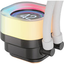 CORSAIR iCUE LINK TITAN RX LCD 240mm AIO Liquid CPU Cooler (White)