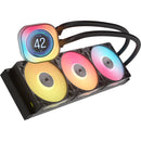 CORSAIR iCUE LINK TITAN RX LCD 360mm AIO Liquid CPU Cooler (Black)