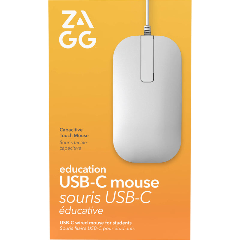 ZAGG Education Wired USB-C Mouse for Students