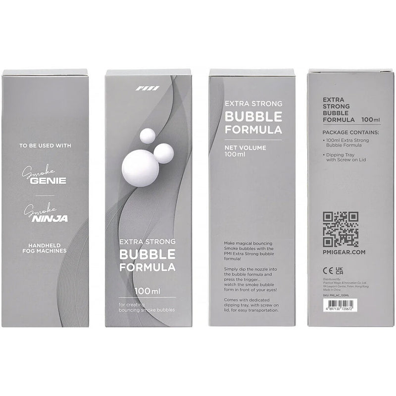 PMI SmokeGENIE Extra-Strong Bubble Solution (100mL)