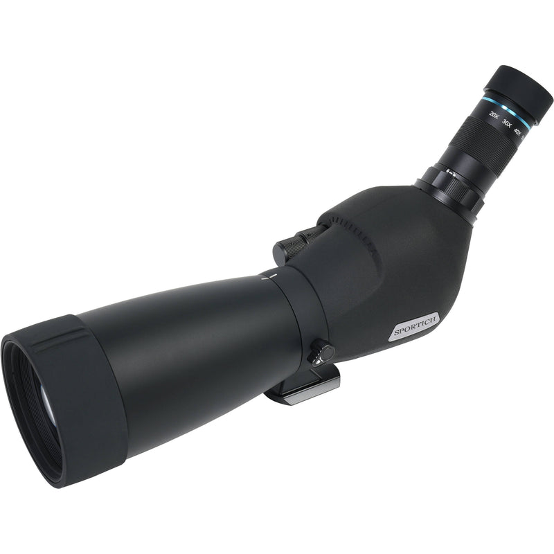 Sportich by Sirui Beyond Series 20-60x80 Spotting Scope (Angled Viewing, Black)