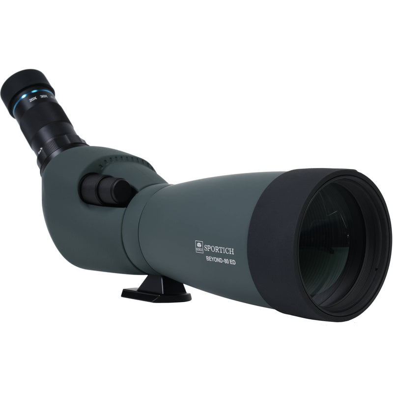 Sportich by Sirui Beyond Series 20-60x80 Spotting Scope (Angled Viewing, Green)