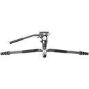 Sportich by Sirui SP024+B5X 4-Section Carbon Fiber Tripod