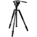 Sportich by Sirui SP024+B5X 4-Section Carbon Fiber Tripod