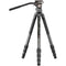 Sportich by Sirui SP124+B5X 4-Section Carbon Fiber Tripod