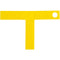Filmsticks Professional T-Marker for Actor and Camera Positions (Yellow)