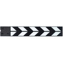 Filmsticks Timecode Gripsticks Clapper Sticks with Black-and-White Chevron (Medium)