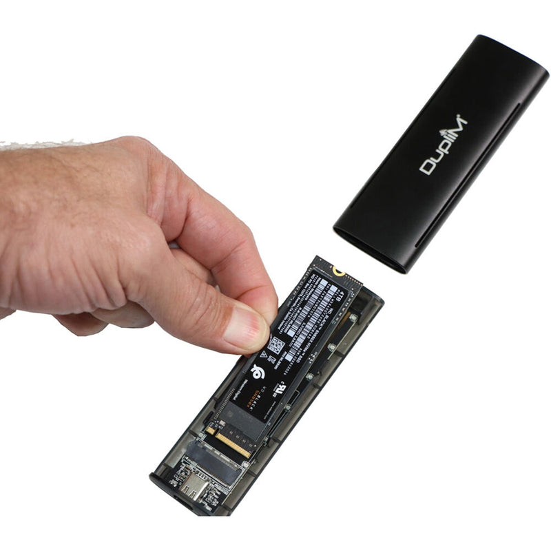 DupliM M.2 SSD USB-C 3.2 Gen 2x2 Enclosure