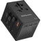 EZQuest WorldTravel 35W GaN 5-Port Wall Charger (Black)