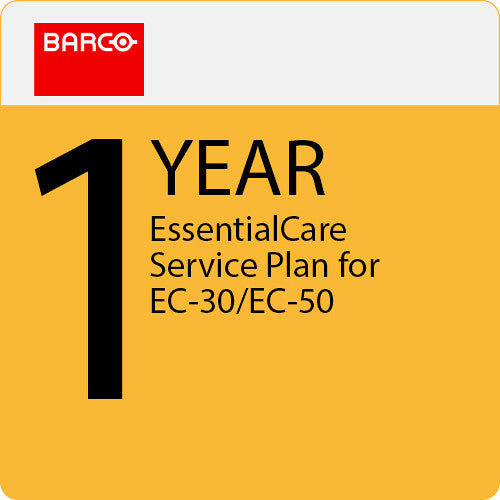 Barco 1-Year EssentialCare Service Plan for EC-30/EC-50