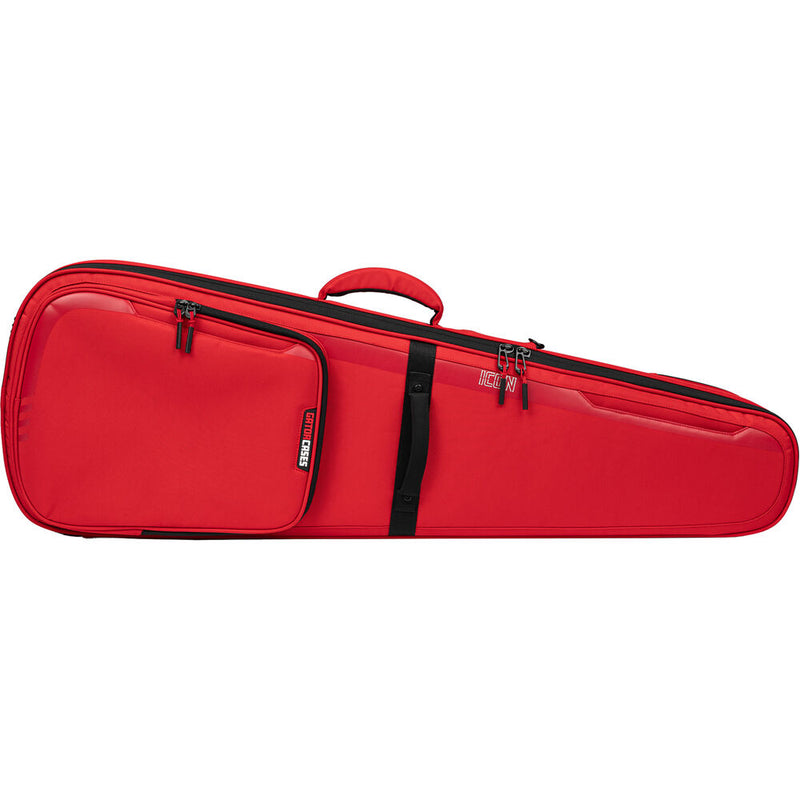 Gator 25th Anniversary Edition Icon Series Bag for Electric Guitar (Red)