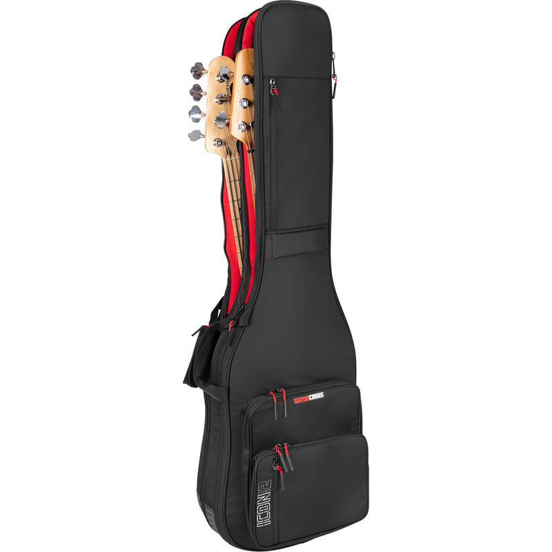 Gator Icon Take Two Series Bag for Two Bass Guitars