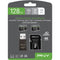 PNY 128GB Premier-X Prime UHS-I microSDXC Memory Card Kit