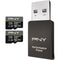PNY 128GB Premier-X Prime UHS-I microSDXC Memory Card Kit