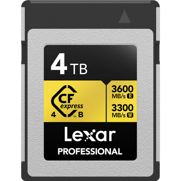 Buy in India Lexar 4TB Professional GOLD CFexpress 4.0 Type B