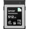 Lexar 512GB Professional DIAMOND CFexpress 4.0 Type B Memory Card
