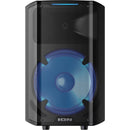 ION Audio Trouper 300 Battery Powered Portable Speaker System with Lights and Wired Mic