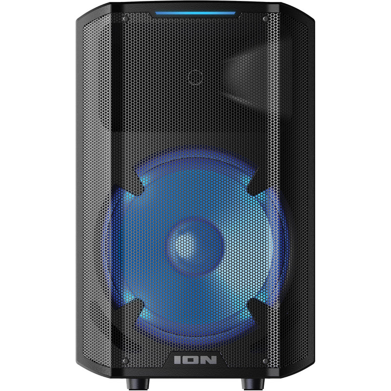 ION Audio Trouper 300 Battery Powered Portable Speaker System with Lights and Wired Mic