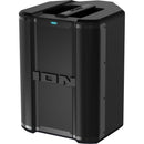 ION Audio Trouper 100 Battery-Powered Portable Speaker System with Bluetooth, FM Radio, and Wired Mic