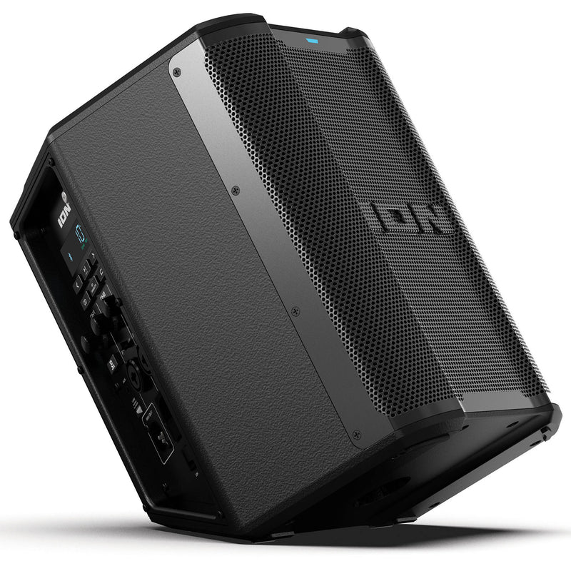 ION Audio Trouper 100 Battery-Powered Portable Speaker System with Bluetooth, FM Radio, and Wired Mic