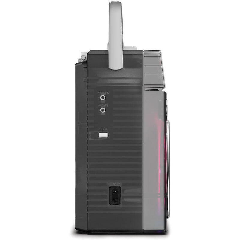 ION Audio Retro Glow Wireless Translucent Boombox with 10-Hour Battery