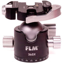 FLM 36GX Centerball Tripod Head with QLB-50 QR Clamp
