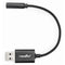 Rocstor USB-A to 3.5mm Audio Adapter (Black)