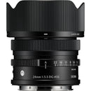 Sigma 24mm f/3.5 DG Contemporary Lens (L-Mount, Black)