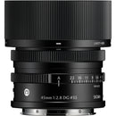 Sigma 45mm f/2.8 DG Contemporary Lens (L-Mount, Black)