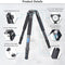 ARTCISE AS88C Carbon Fiber Tripod with 75mm Bowl (Black)